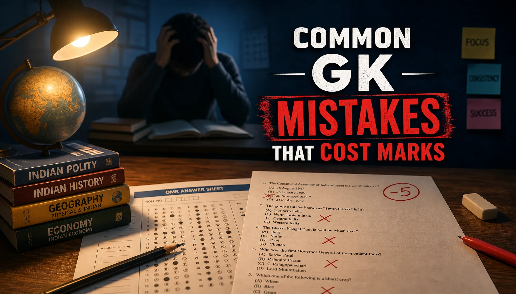 Common GK Mistakes That Cost Students Marks in Entrance Exams